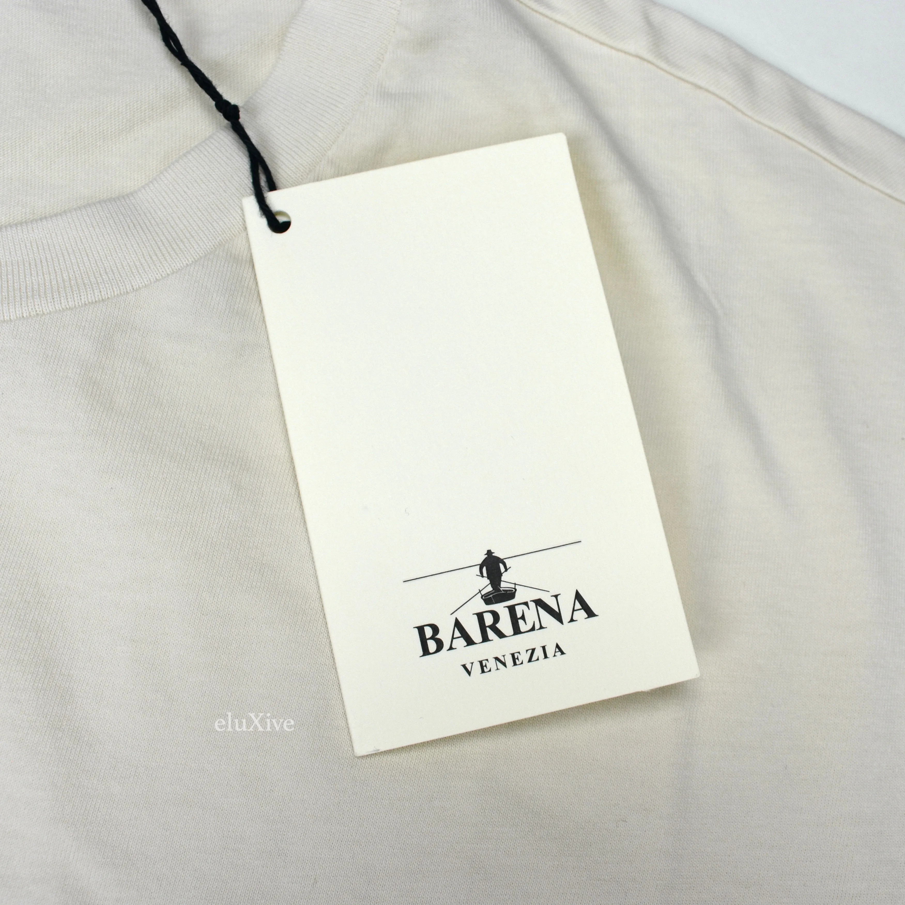 Barena - Cream White Cotton Pocket T-Shirt