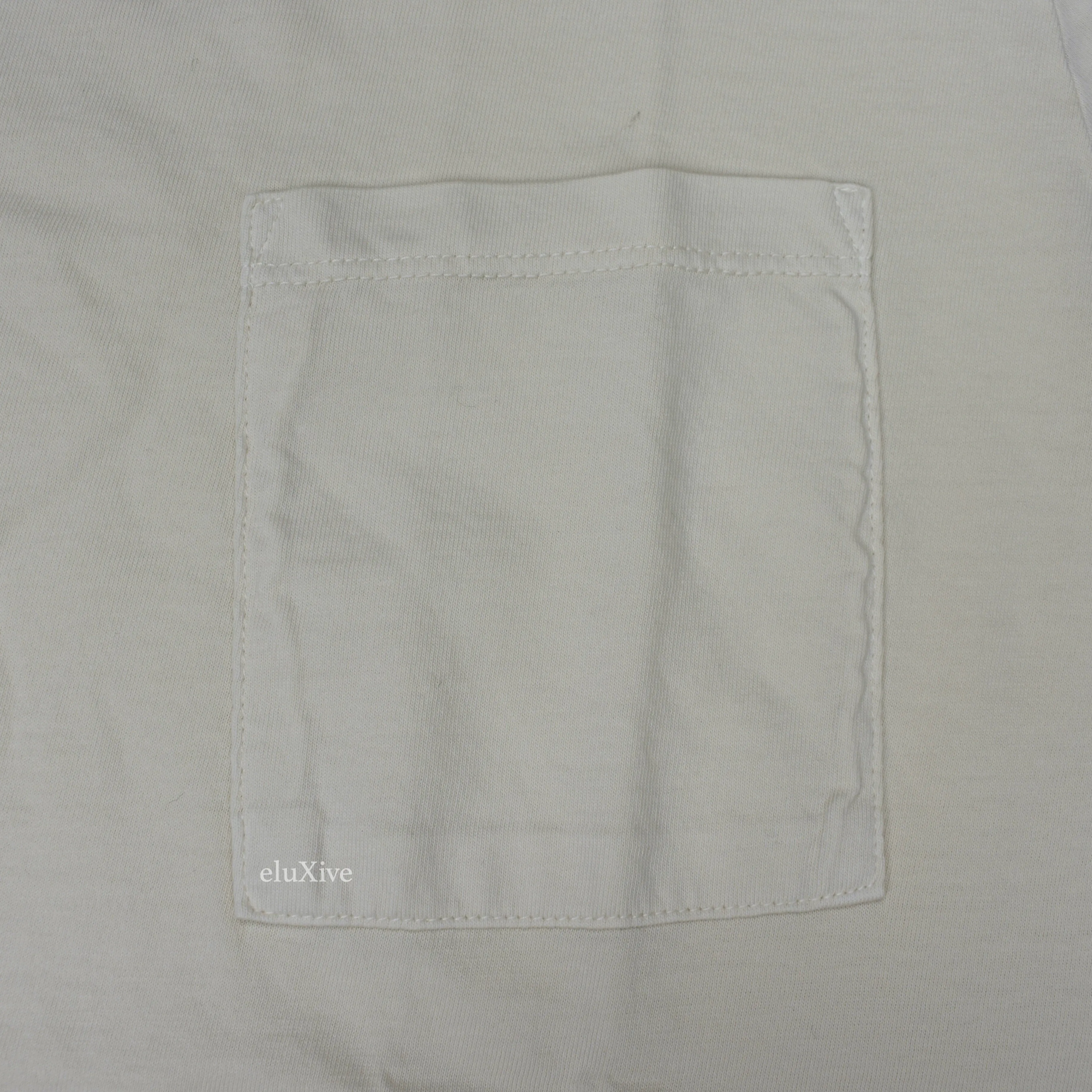 Barena - Cream White Cotton Pocket T-Shirt