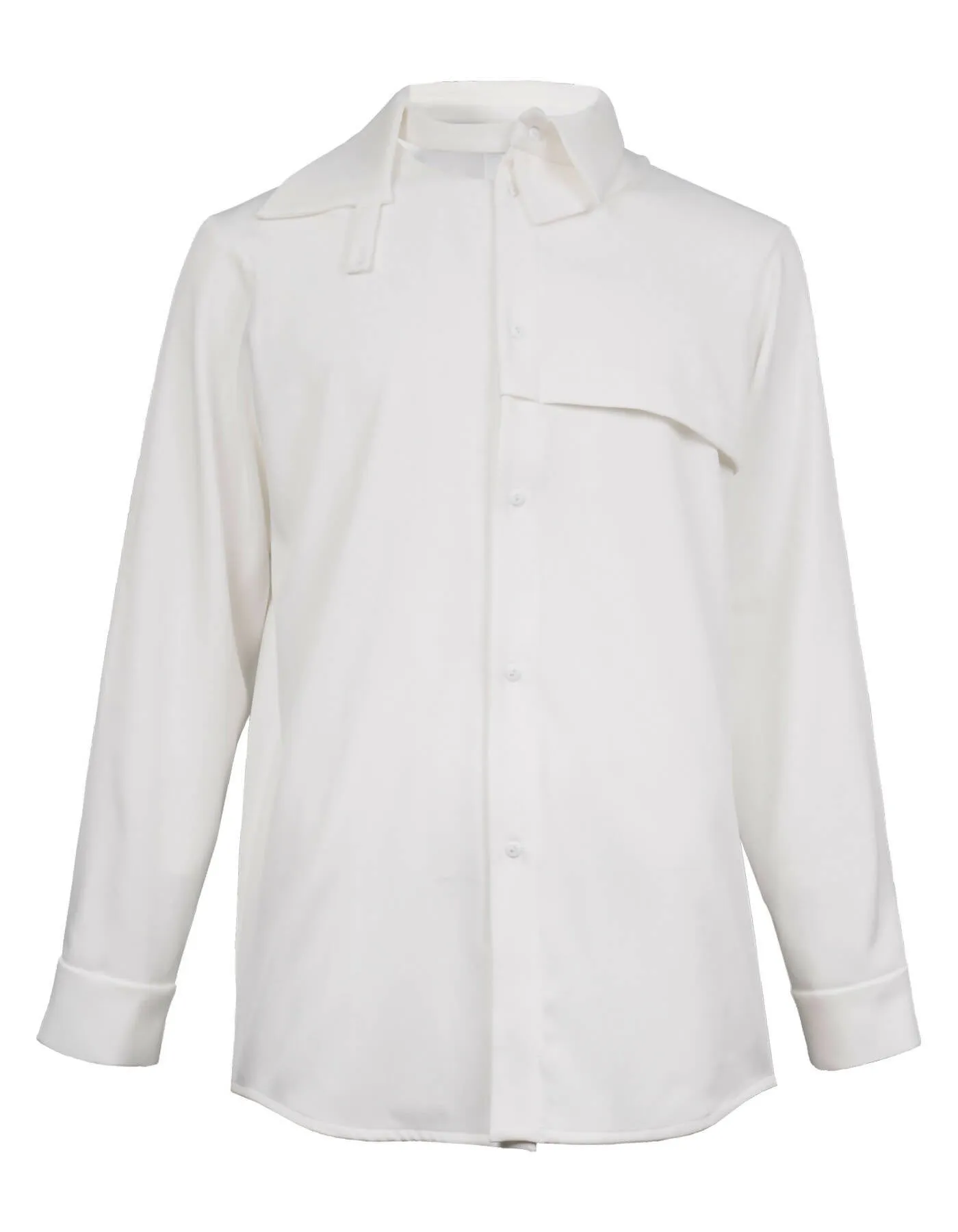 Collar Deconstructed Transform Shirt